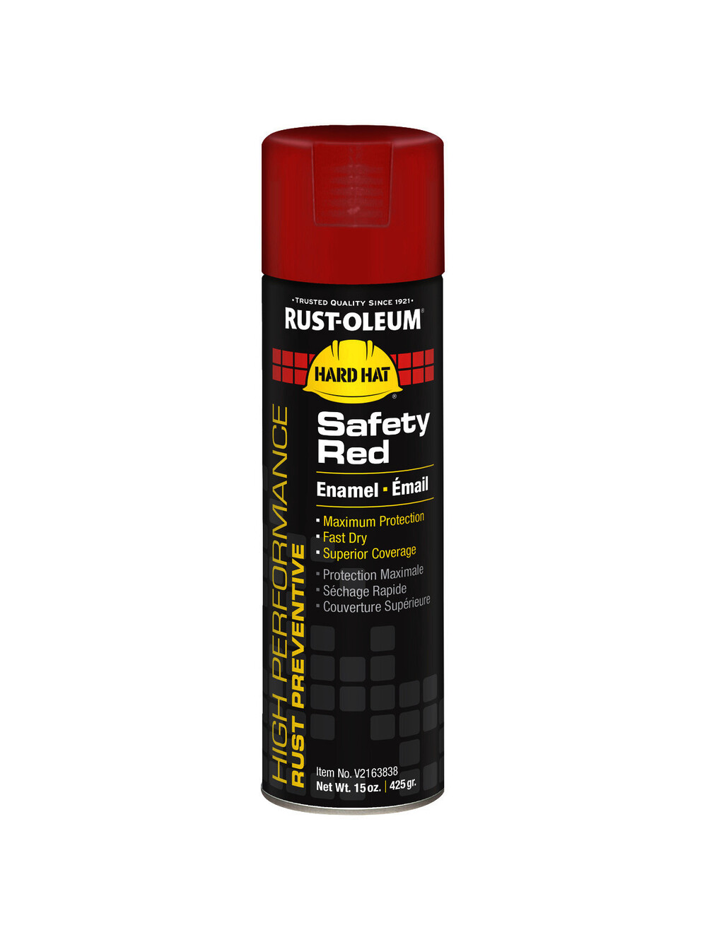 Rust-Oleum Spray Paint, Preventative, Gloss Safety Red, 15 Oz